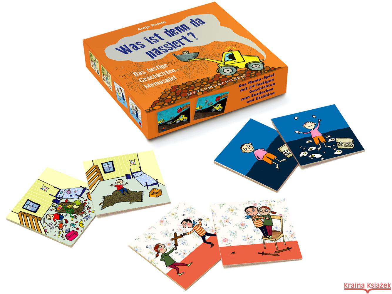 Was ist denn da passiert? Damm, Antje 9783934657939 Metermorphosen - książka