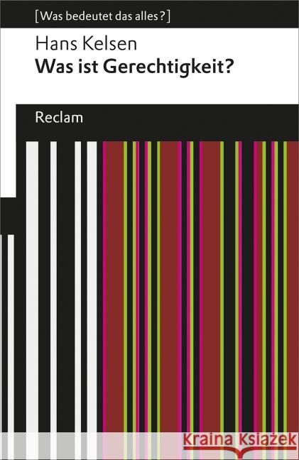 Was ist Gerechtigkeit? Kelsen, Hans 9783150193662 Reclam, Ditzingen - książka