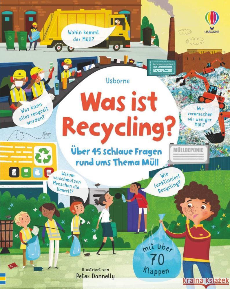 Was ist Recycling? Daynes, Katie 9781789416367 Usborne Verlag - książka