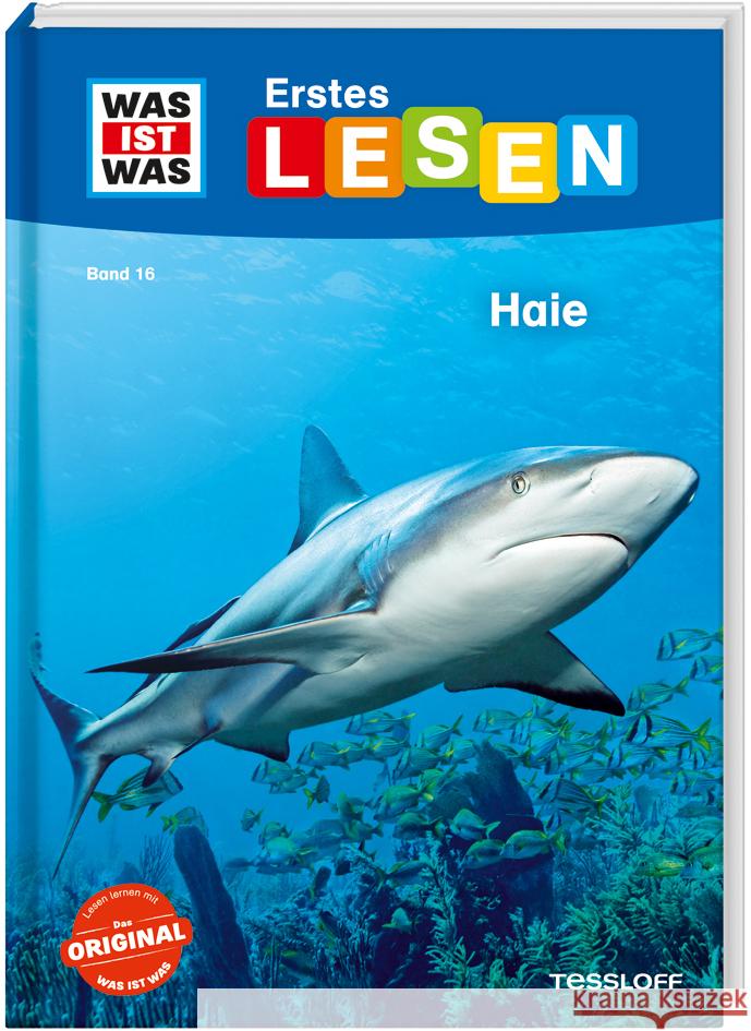 WAS IST WAS Erstes Lesen Band 16. Haie Braun, Christina 9783788676728 Tessloff Verlag Ragnar Tessloff GmbH & Co. KG - książka