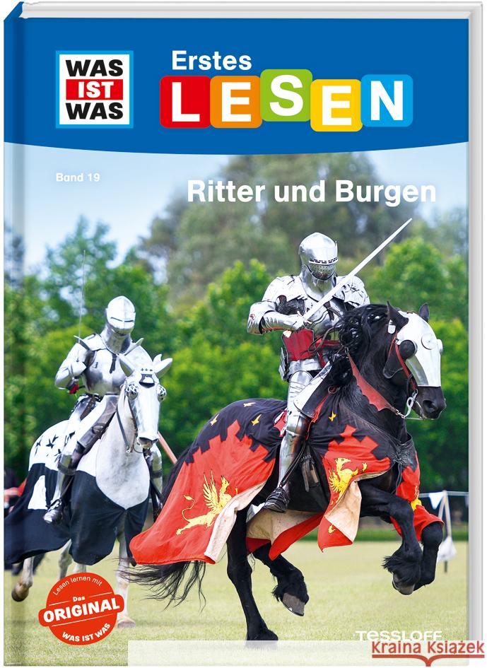 WAS IST WAS Erstes Lesen Band 19. Ritter und Burgen Braun, Christina 9783788676759 Tessloff Verlag Ragnar Tessloff GmbH & Co. KG - książka