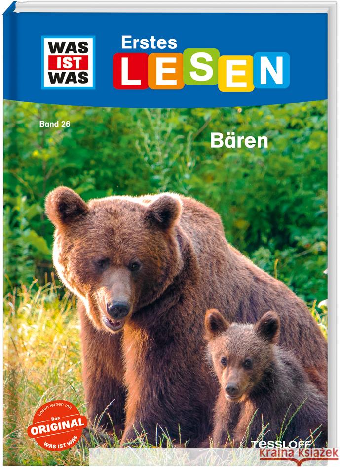 WAS IST WAS Erstes Lesen Band 26. Bären Braun, Christina 9783788676889 Tessloff Verlag Ragnar Tessloff GmbH & Co. KG - książka