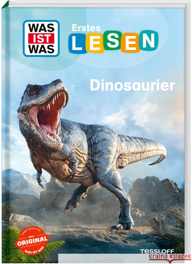 WAS IST WAS Erstes Lesen. Dinosaurier Bischoff, Karin 9783788677442 Tessloff Verlag Ragnar Tessloff GmbH & Co. KG - książka