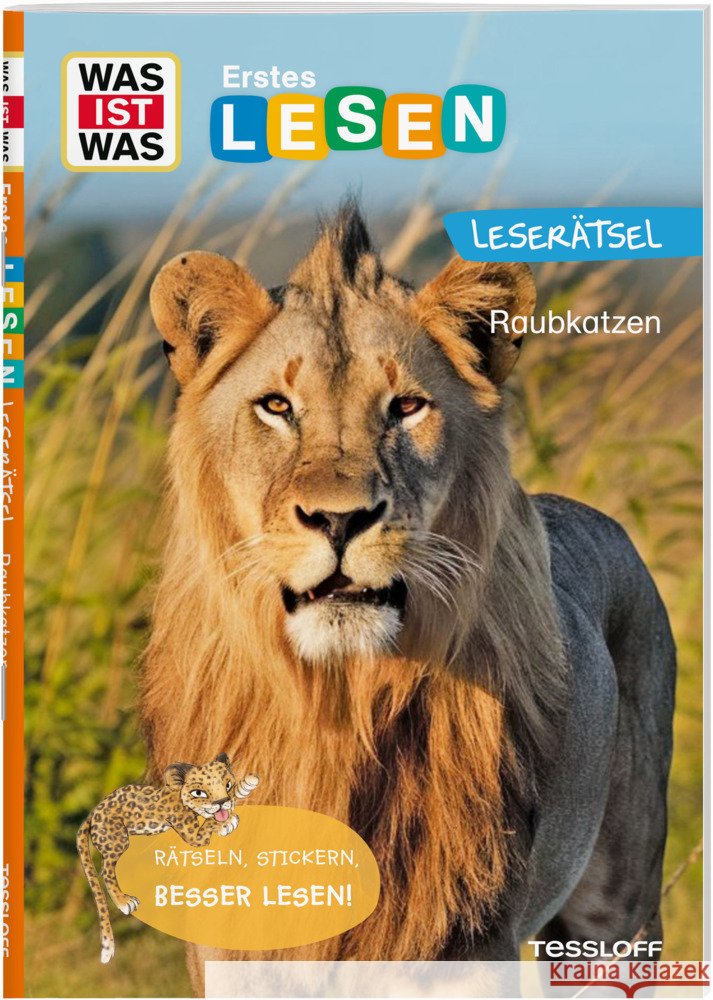 WAS IST WAS Erstes Lesen Leserätsel Heft 10. Raubkatzen Grill, Waltraud 9783788677428 Tessloff Verlag Ragnar Tessloff GmbH & Co. KG - książka