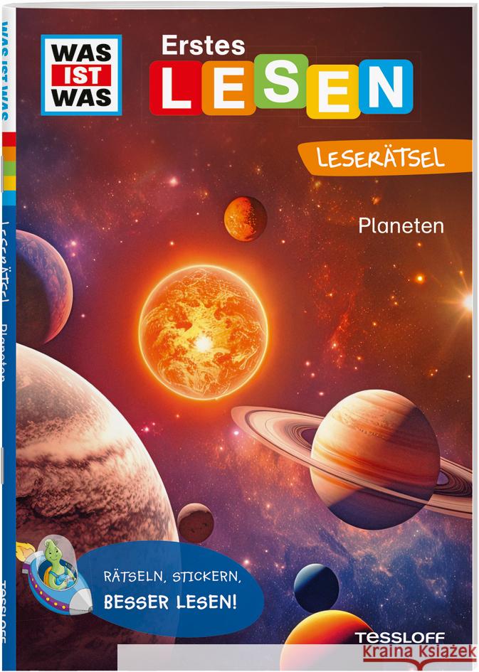 WAS IST WAS Erstes Lesen. Leserätsel Planeten Braun, Christina 9783788681425 Tessloff Verlag Ragnar Tessloff GmbH & Co. KG - książka