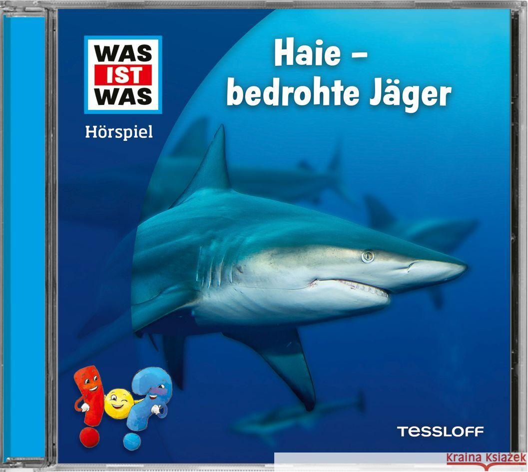 WAS IST WAS Hörspiel. Haie - bedrohte Jäger, Audio-CD Wehrmann, Nele 9783788670177 Tessloff Verlag Ragnar Tessloff GmbH & Co. KG - książka