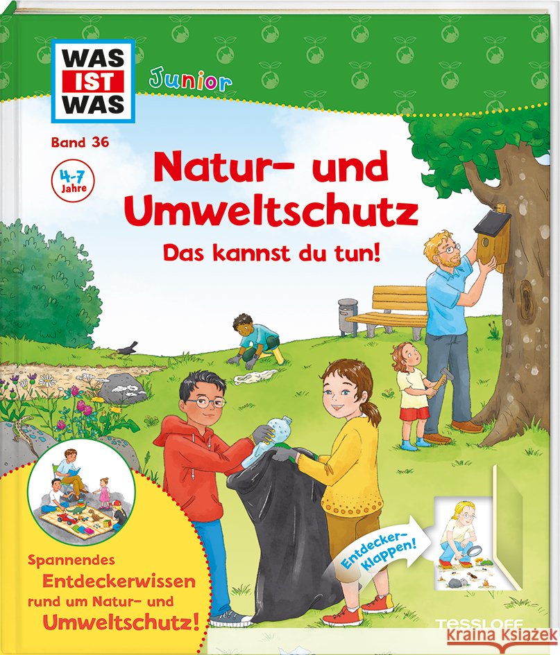 WAS IST WAS Junior Band 36 Natur- und Umweltschutz Das kannst du tun! Prinz, Dr. Johanna 9783788677503 Tessloff Verlag Ragnar Tessloff GmbH & Co. KG - książka