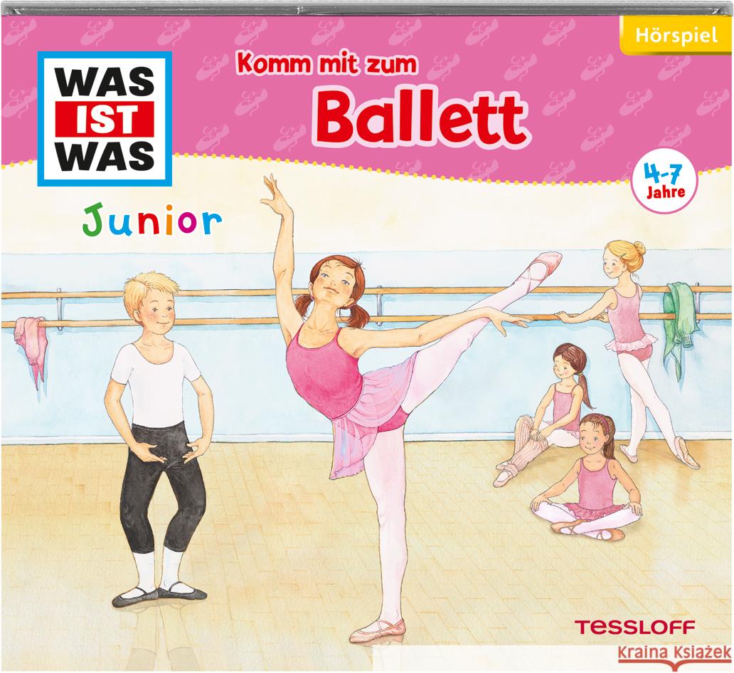 WAS IST WAS Junior Hörspiel: Komm mit zum Ballett, Audio-CD Angela Strunck 9783788643492 Tessloff - książka