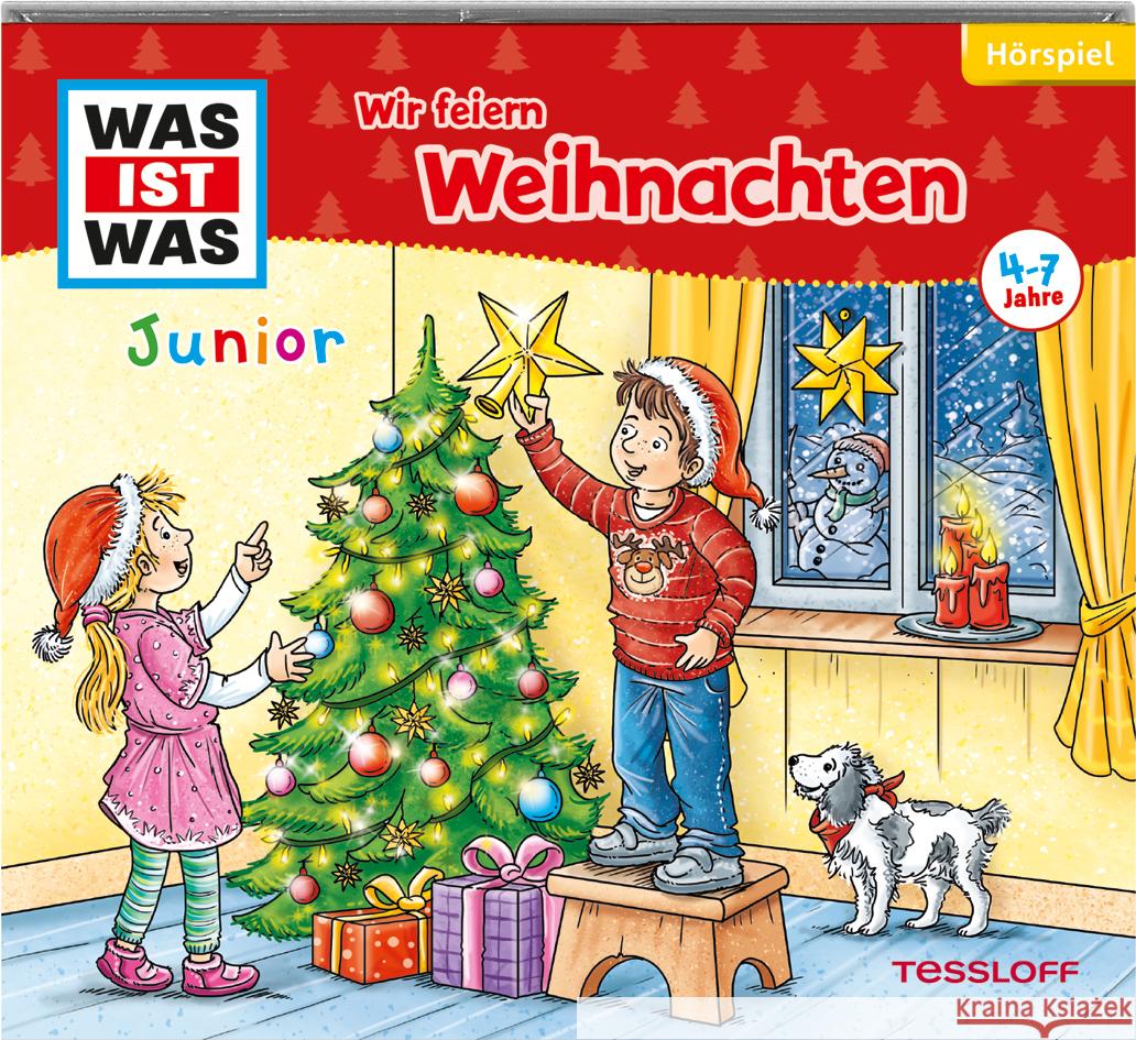WAS IST WAS Junior Hörspiel: Wir feiern Weihnachten, Audio-CD Schreuder, Benjamin 9783788643508 Tessloff - książka