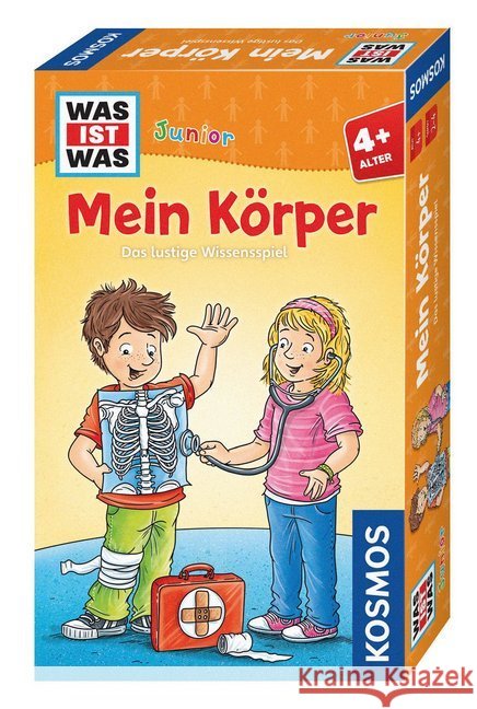 WAS IST WAS Junior - Mein Körper (Kinderspiel)  4002051711498 Kosmos Spiele - książka