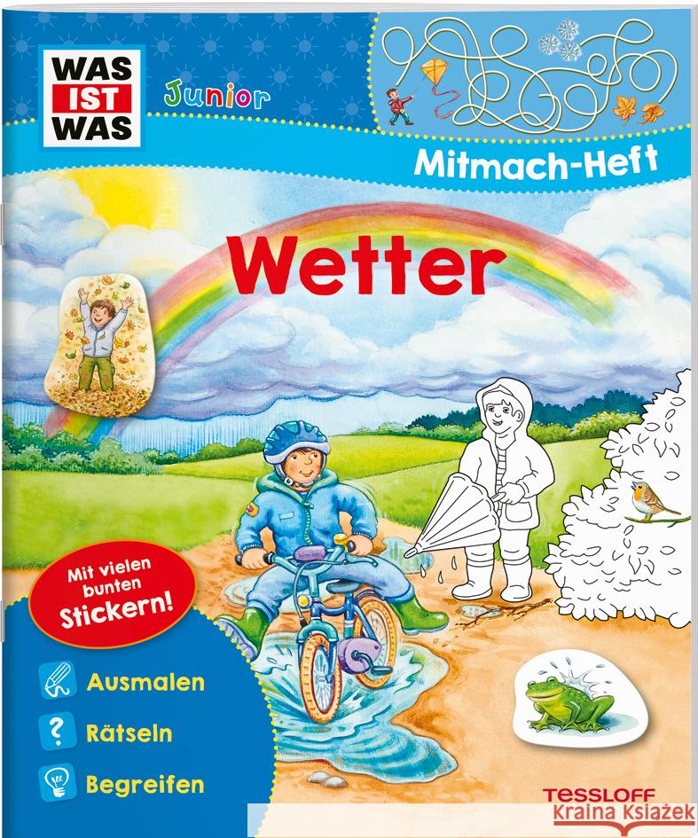 WAS IST WAS Junior Mitmach-Heft Wetter Herden, Lisa 9783788675837 Tessloff Verlag Ragnar Tessloff GmbH & Co. KG - książka