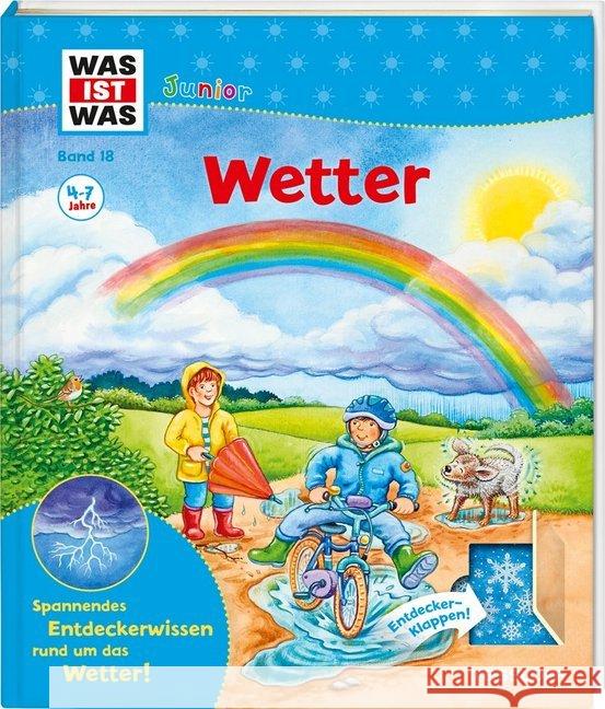 Was ist was junior: Wetter : Spannendes Entdeckerwissen rund um das Wetter. Entdecker-Klappen! Oftring, Bärbel 9783788622305 Tessloff - książka