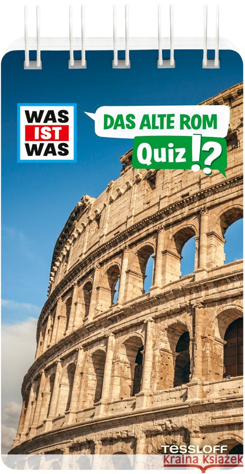 WAS IST WAS Quiz Das alte Rom  9783788677862 Tessloff Verlag Ragnar Tessloff GmbH & Co. KG - książka