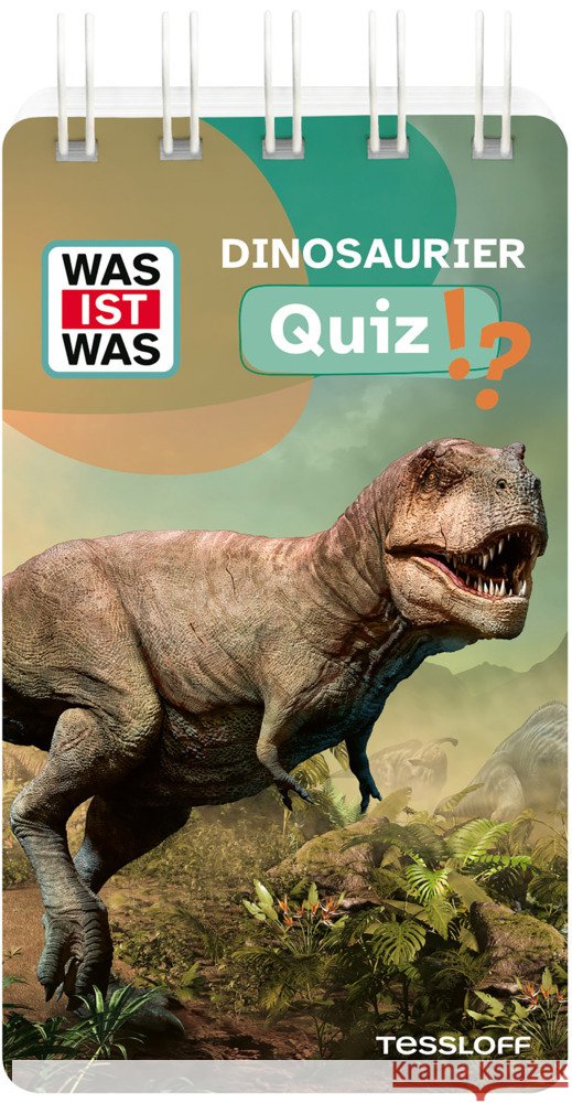 WAS IST WAS Quiz Dinosaurier  9783788677916 Tessloff Verlag Ragnar Tessloff GmbH & Co. KG - książka
