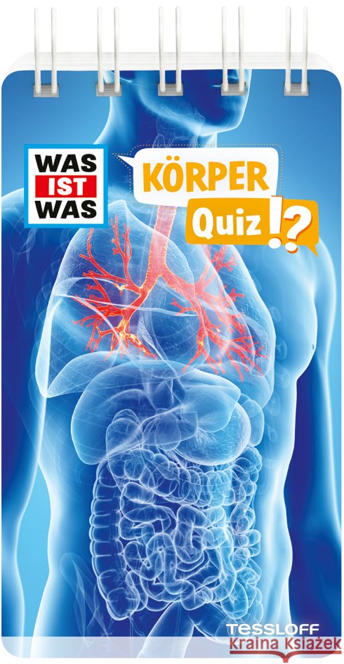 WAS IST WAS Quiz Körper  9783788677855 Tessloff Verlag Ragnar Tessloff GmbH & Co. KG - książka