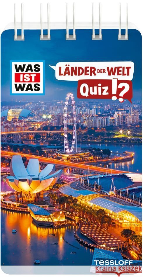 WAS IST WAS Quiz Länder der Welt  9783788677800 Tessloff Verlag Ragnar Tessloff GmbH & Co. KG - książka