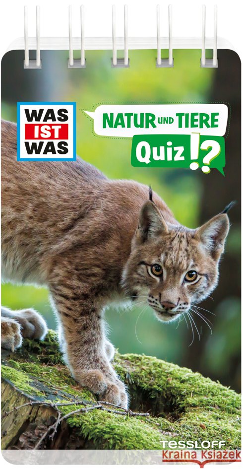 WAS IST WAS Quiz Natur und Tiere  9783788677831 Tessloff Verlag Ragnar Tessloff GmbH & Co. KG - książka