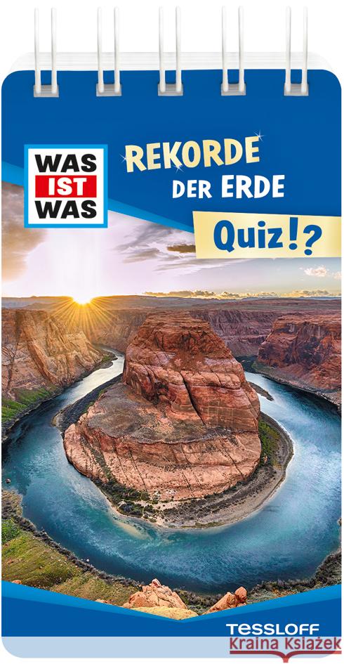 WAS IST WAS Quiz Rekorde der Erde Langbein, Carolin 9783788676858 Tessloff Verlag Ragnar Tessloff GmbH & Co. KG - książka