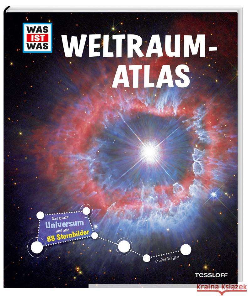 WAS IST WAS Weltraumatlas Baur, Manfred 9783788621971 Tessloff Verlag Ragnar Tessloff GmbH & Co. KG - książka