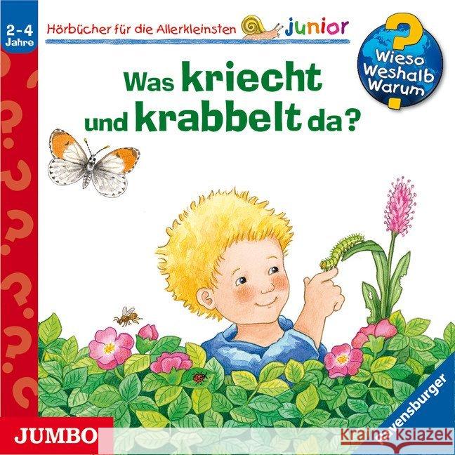 Was kriecht und krabbelt da?, 1 Audio-CD  9783833732546 Jumbo Neue Medien - książka