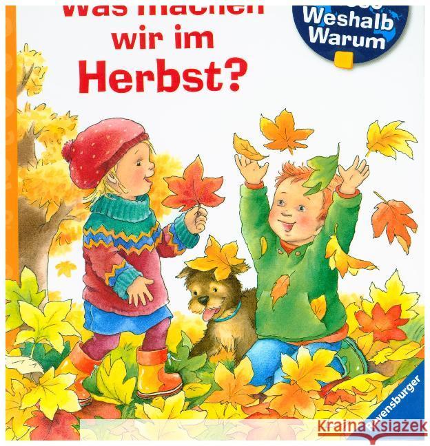 Was machen wir im Herbst? Erne, Andrea 9783473326716 Ravensburger Buchverlag - książka