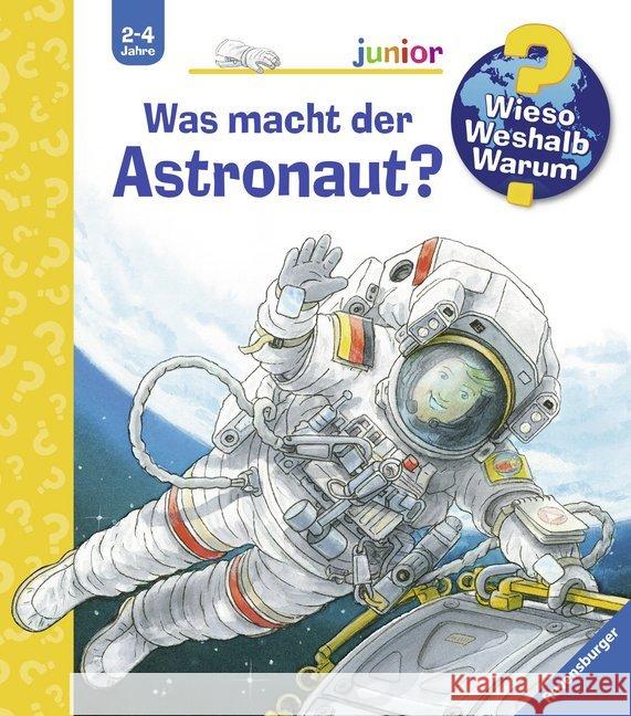 Was macht der Astronaut? Nieländer, Peter 9783473329458 Ravensburger Buchverlag - książka