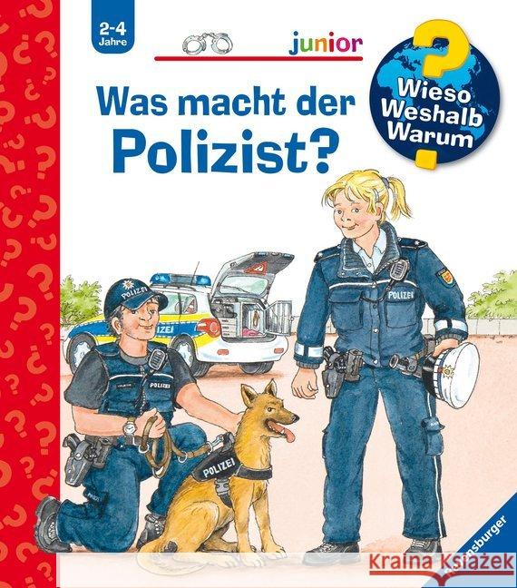 Was macht der Polizist? Erne, Andrea 9783473329359 Ravensburger Buchverlag - książka