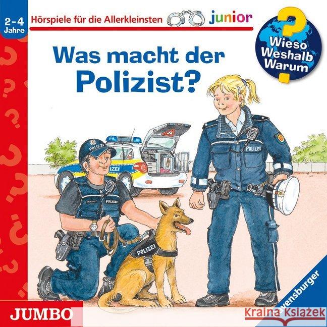 Was macht der Polizist?, 1 Audio-CD : Hörspiel Erne, Andrea 9783833739408 Jumbo Neue Medien - książka