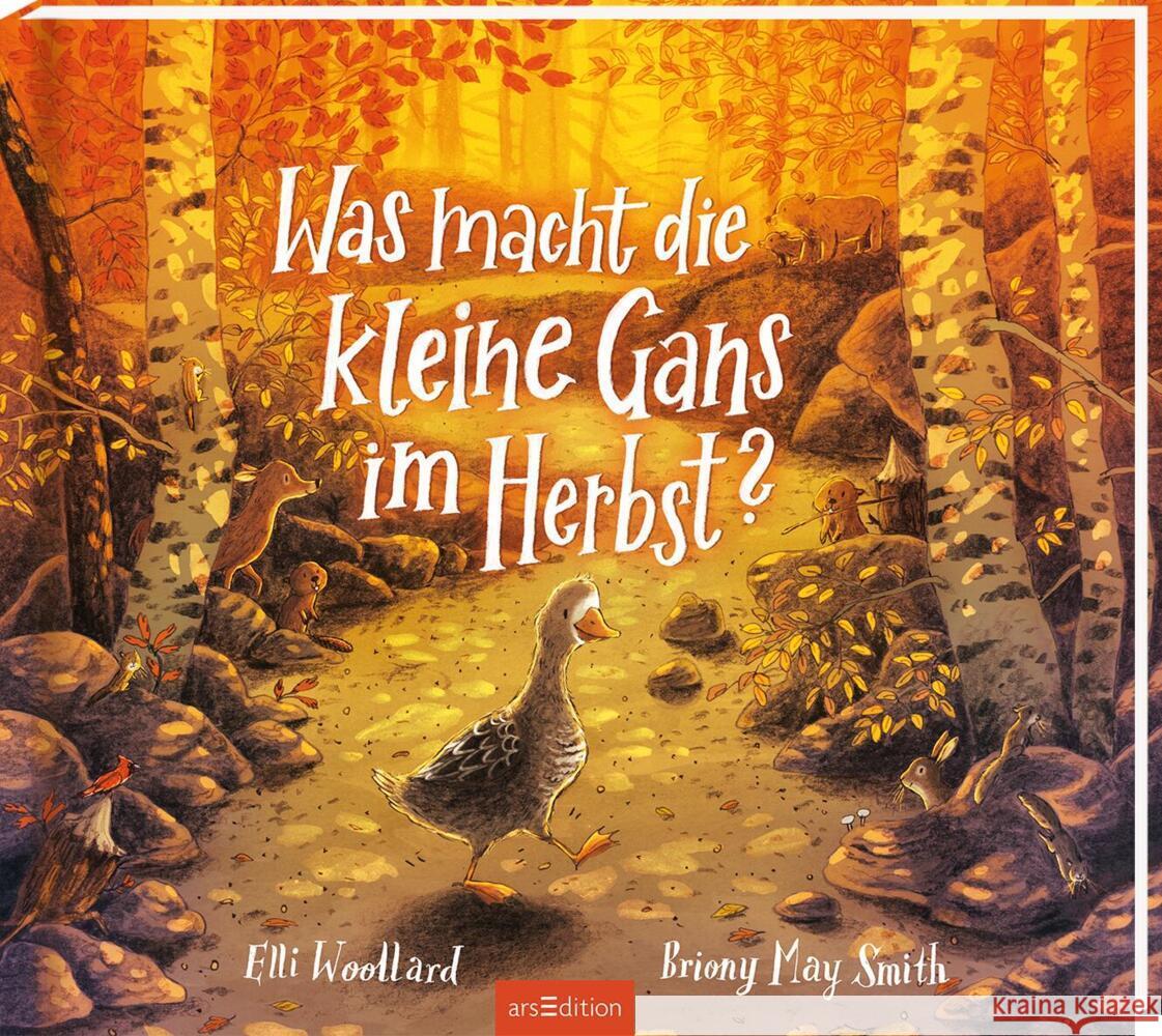 Was macht die kleine Gans im Herbst? Woollard, Elli 9783845848006 ars edition - książka