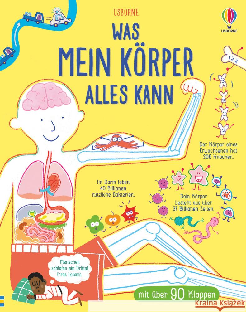 Was mein Körper alles kann Dickins, Rosie 9781789416138 Usborne Verlag - książka