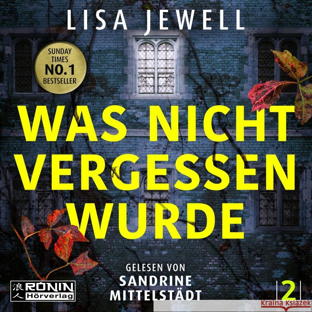 Was nicht vergessen wurde Jewell, Lisa 9783989555105 Ronin Hörverlag - książka