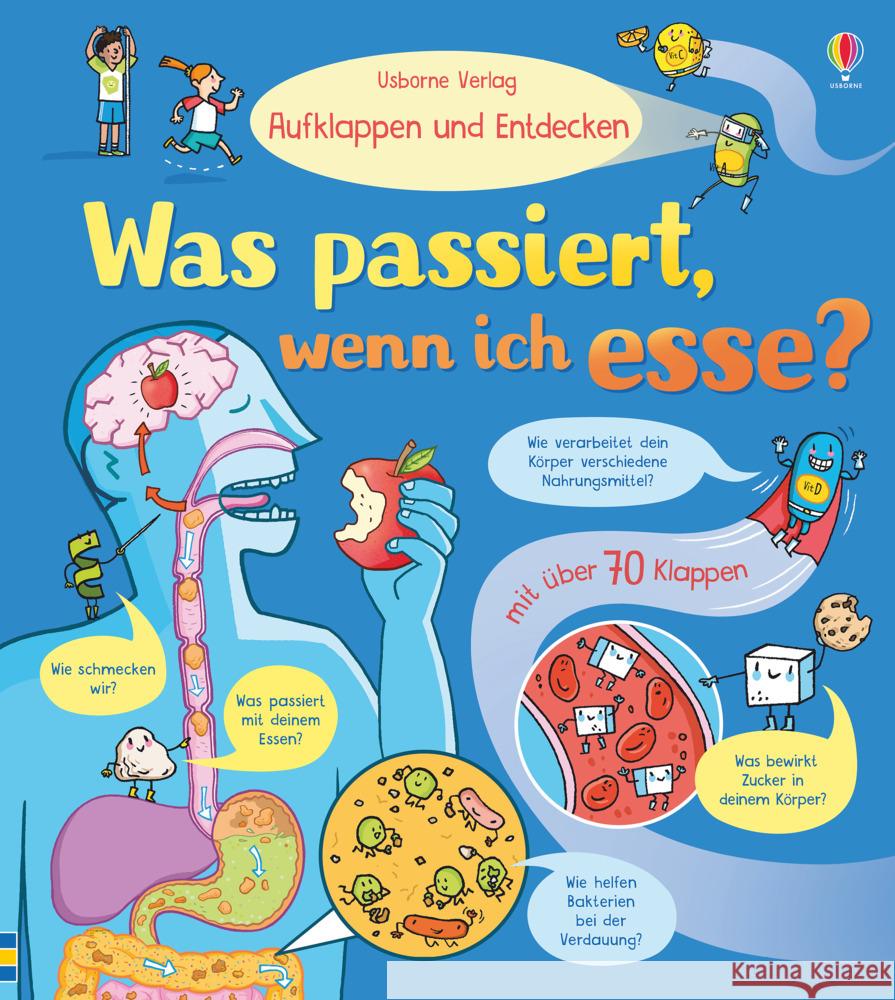 Was passiert, wenn ich esse? Bone, Emily 9781789413359 Usborne Verlag - książka