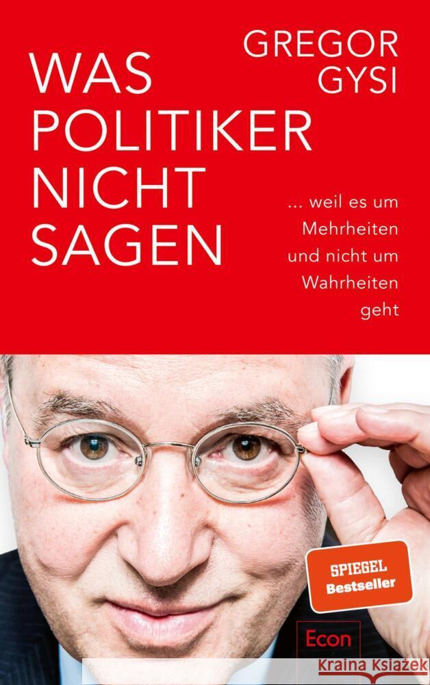 Was Politiker nicht sagen Gysi, Gregor 9783430210430 Econ - książka