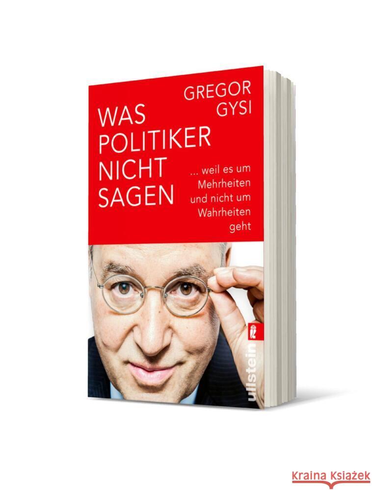 Was Politiker nicht sagen Gysi, Gregor 9783548067926 Ullstein TB - książka