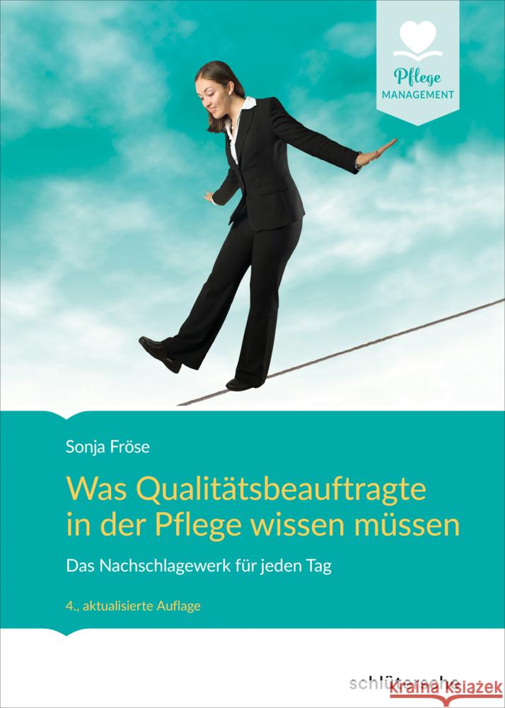 Was Qualitätsbeauftragte in der Pflege wissen müssen Fröse, Sonja 9783842608610 Schlütersche - książka