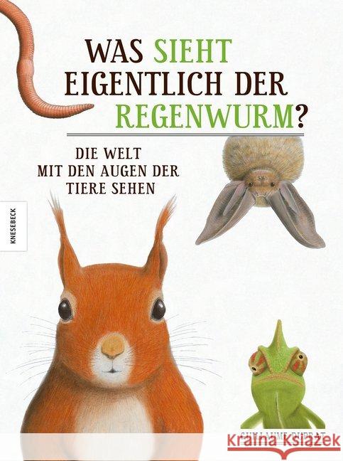 Was sieht eigentlich der Regenwurm? : Die Welt mit den Augen der Tiere sehen Duprat, Guillaume 9783868736823 Knesebeck - książka