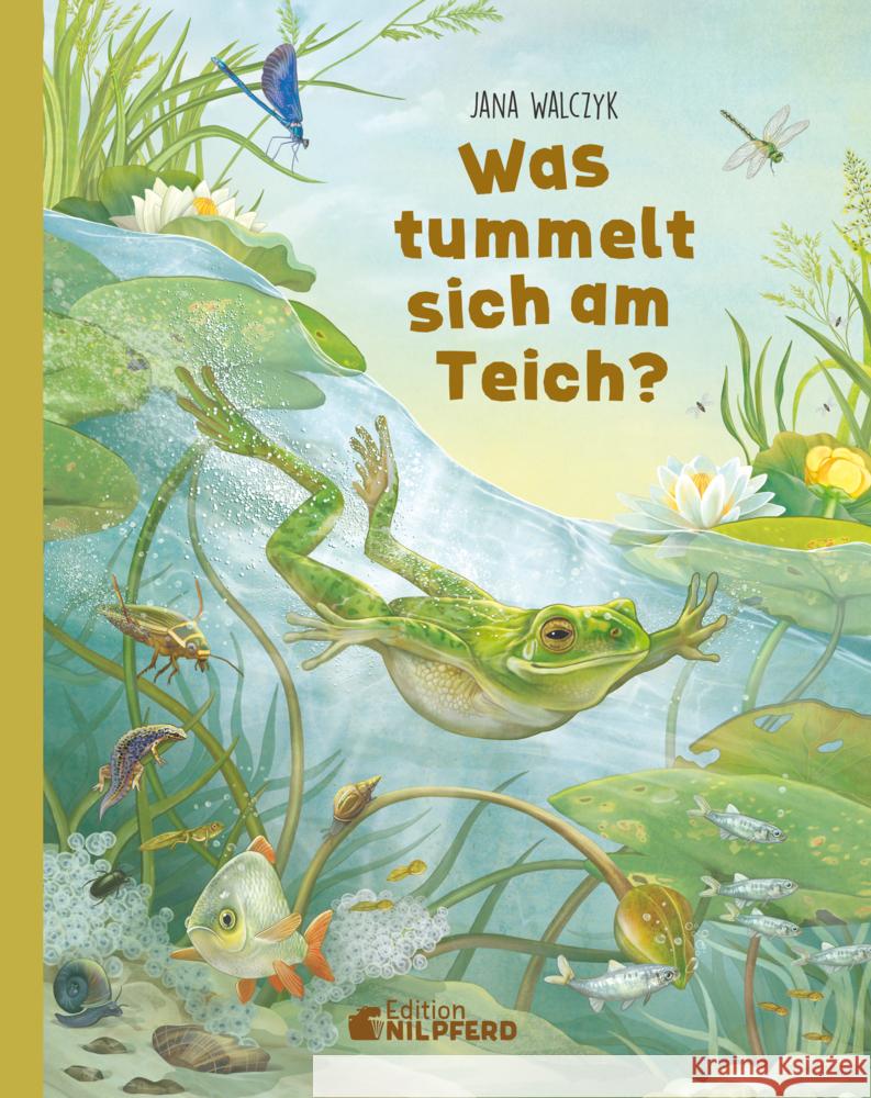 Was tummelt sich am Teich? Walczyk, Jana 9783707452877 G & G Verlagsgesellschaft - książka