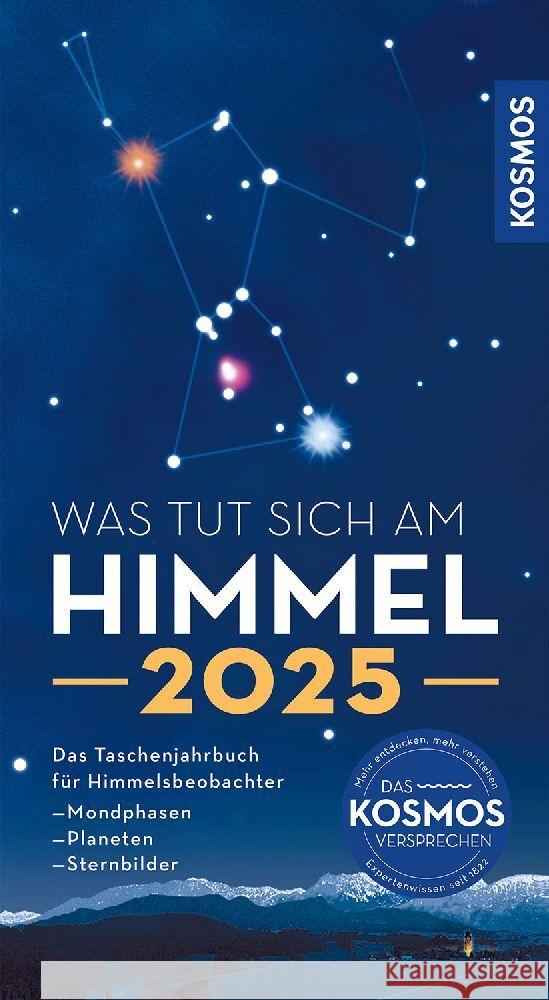 Was tut sich am Himmel 2025 Hahn, Hermann-Michael 9783440179093 Kosmos (Franckh-Kosmos) - książka