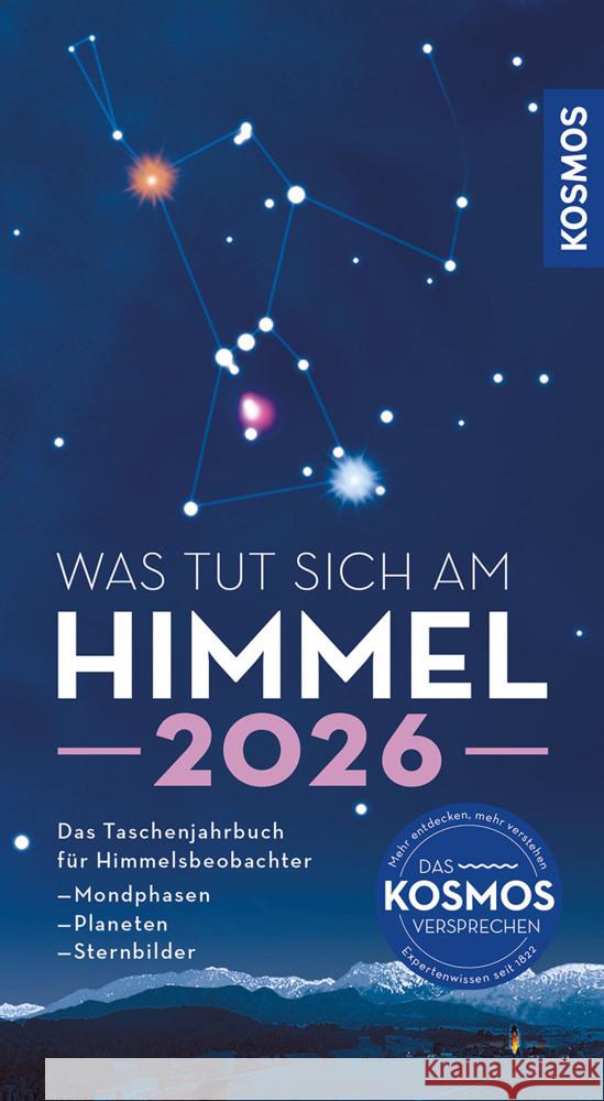Was tut sich am Himmel 2026 Hahn, Hermann-Michael 9783440181607 Kosmos (Franckh-Kosmos) - książka