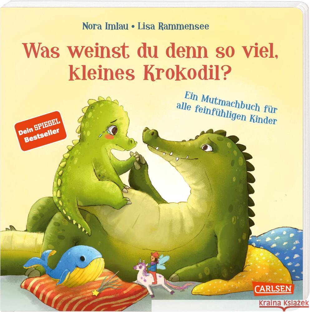 Was weinst du denn so viel, kleines Krokodil? Imlau, Nora 9783551170064 Carlsen - książka