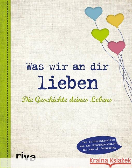 Was wir an dir lieben : Die Geschichte deines Lebens Reinwarth, Alexandra 9783742304513 riva - książka