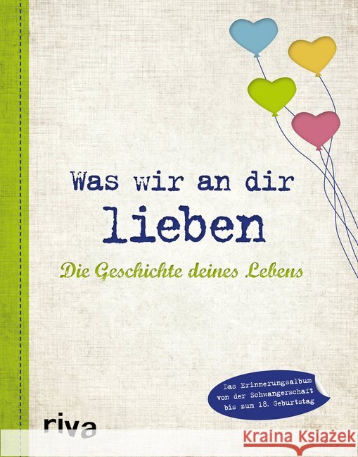 Was wir an dir lieben : Die Geschichte deines Lebens Reinwarth, Alexandra 9783742304513 riva - książka