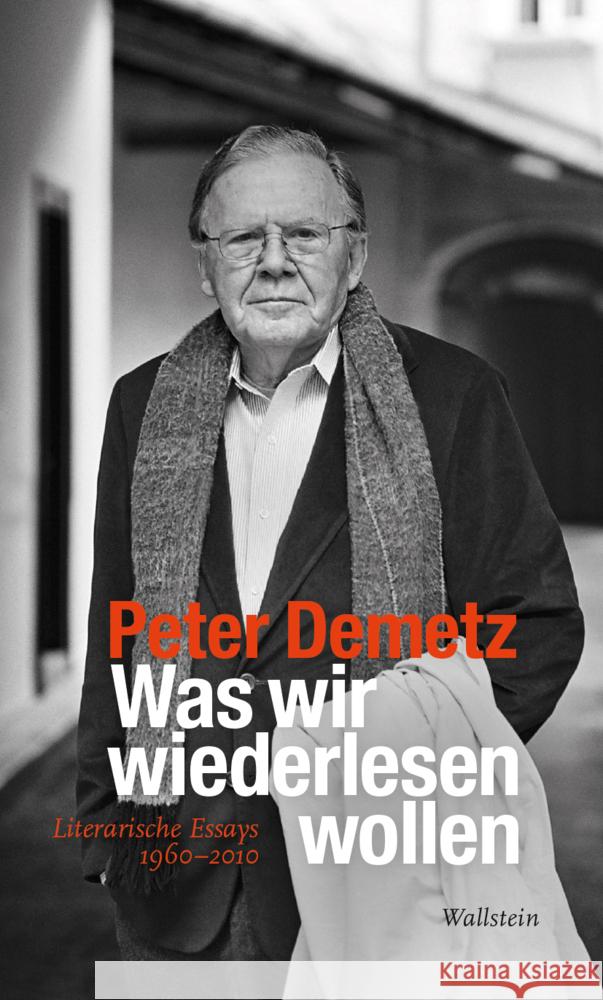 Was wir wiederlesen wollen Demetz, Peter 9783835352186 Wallstein - książka