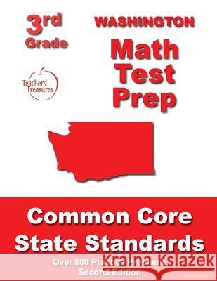 Washington 3rd Grade Math Test Prep: Common Core State Standards Teachers' Treasures 9781500199142 Createspace - książka