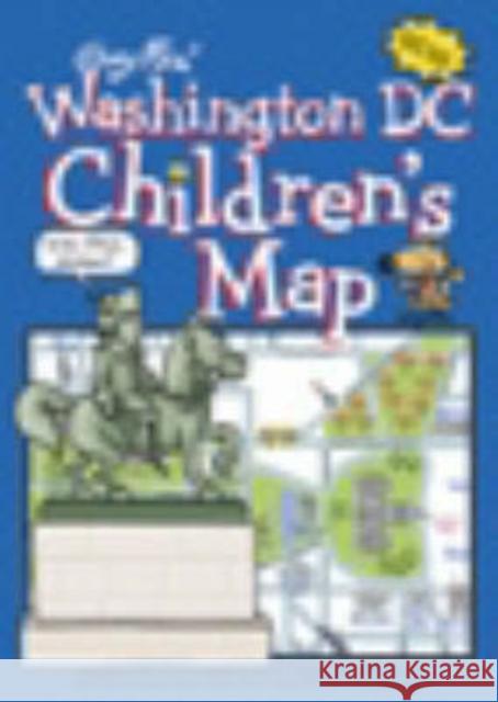 Washington DC Children's Map  9781904711087 Guy Fox Publishing - książka