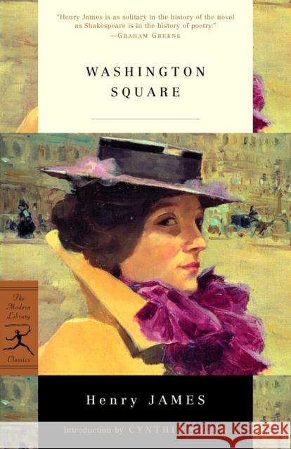 Washington Square Henry James Cynthia Ozick 9780375761225 Modern Library - książka