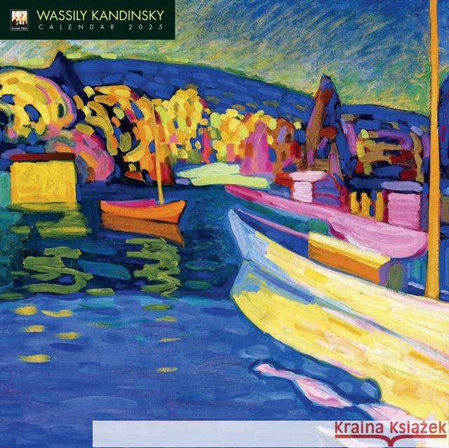 Wassily Kandinsky Wall Calendar 2025 (Art Calendar) Flame Tree Studio 9781835620359 Flame Tree Calendars - książka