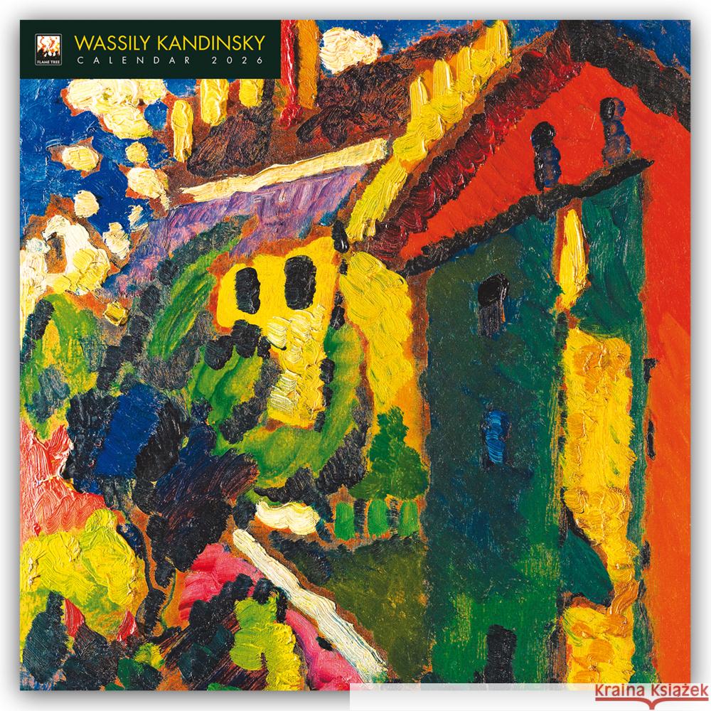 Wassily Kandinsky Wall Calendar 2026 (Art Calendar) Flame Tree Studio 9781835623480 Flame Tree Publishing - książka