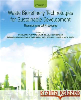 Waste Biorefinery Technologies for Sustainable Development: Volume 1: Thermochemical Processes V. Ponnusami Charles Chunbao Xu Saravanan Ramiah Shanmugam 9780443341397 Elsevier - książka
