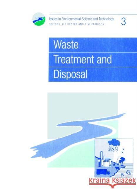 Waste Treatment and Disposal  9780854042104 ROYAL SOCIETY OF CHEMISTRY - książka